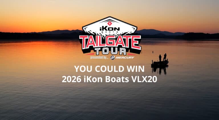 iKon Tailgate Tour Bass Fishing Tournament. Win an iKon Bass Boat